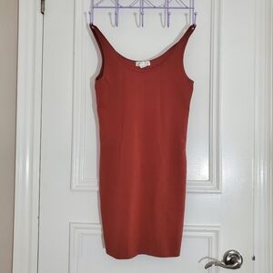 Forever 21 Rust Orange Auburn Tank Dress